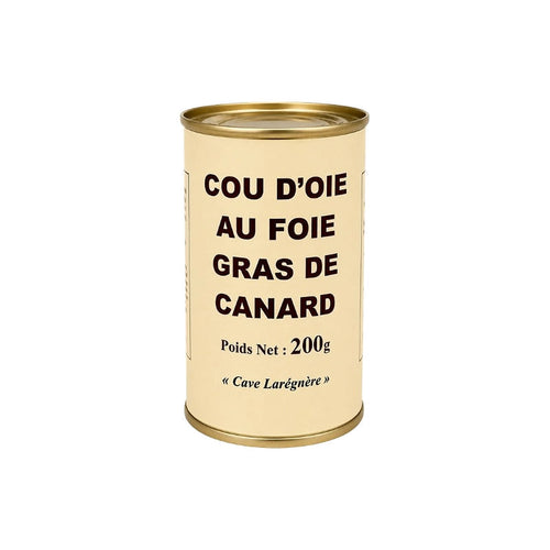 Cou d'Oie au Foie Gras de Canard 200 g