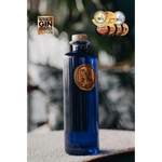 bouteille de Gin Avem Hippolais avec ses medailles et distinctions