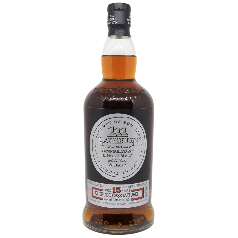 hazelburn 15 ans oloroso cask matured