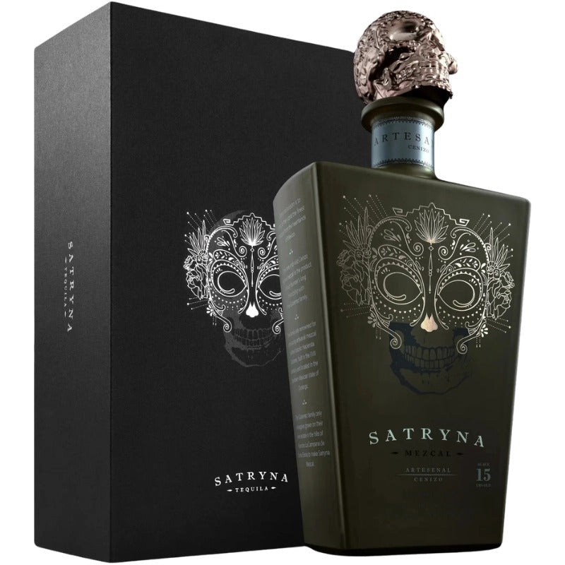 Bouteille de mezcal Satryna Artesanal Cenizo, Durango