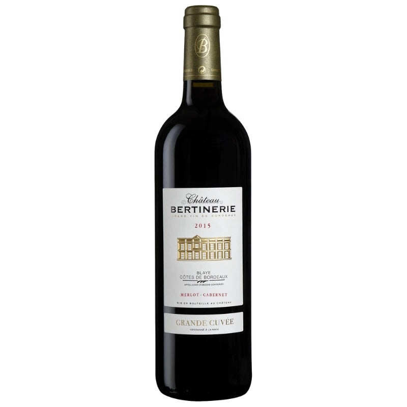 Bouteille du Château Bertinerie Grande Cuvée, Blaye Côtes de Bordeaux