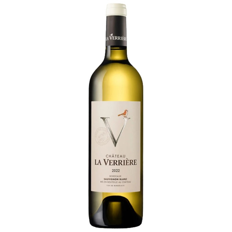 Bouteille du Château La Verrière en Bordeaux Blanc Sec 75cl