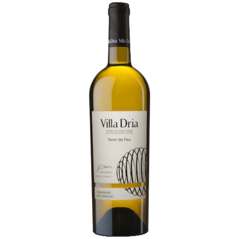 Bouteille de Villa Dria Cuvée Terre de Feu en Côtes de Gascogne 75cl
