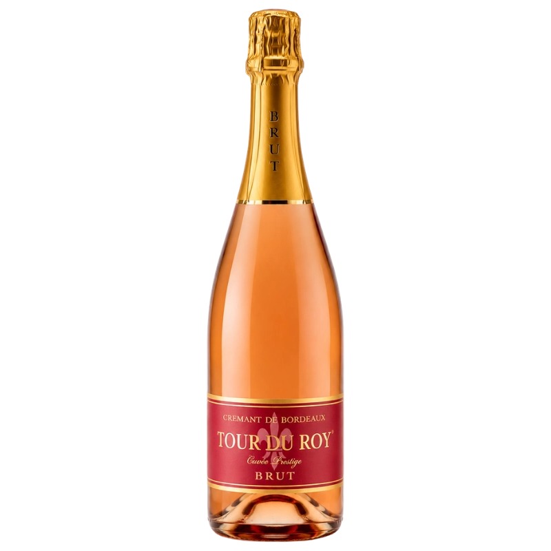 Bouteille de crémant de Bordeaux Tour du Roy Rosé Prestige