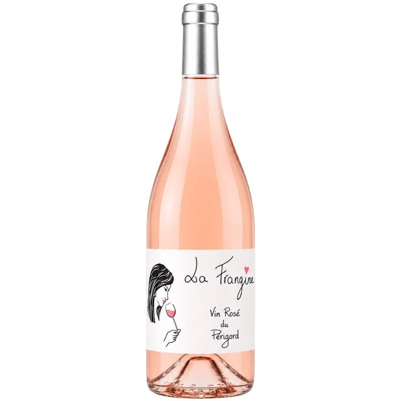 Bouteille du Château Moulin Caresse Cuvée La Frangine VDP Rosé 75cl