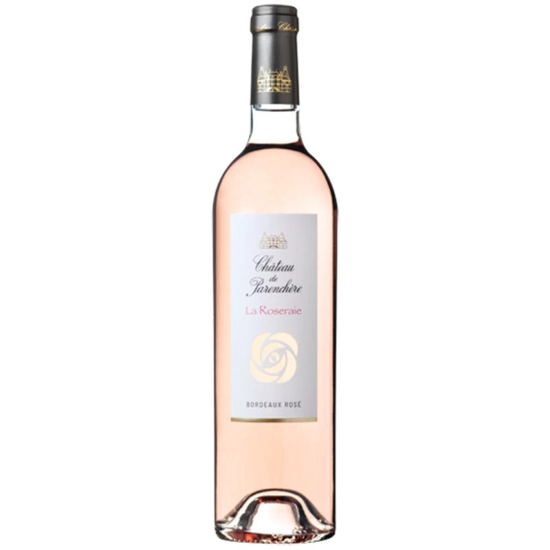 Bouteille du Château de Parenchère La Roseraie, Bordeaux rosé
