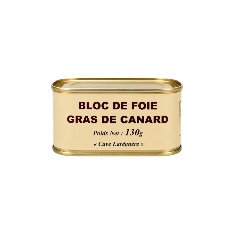 Bloc de foie gras de canard 130 g