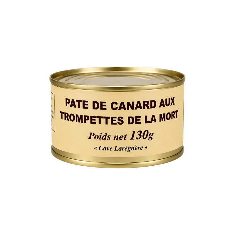 Bocal de pâté de canard aux trompettes de la mort 130 g