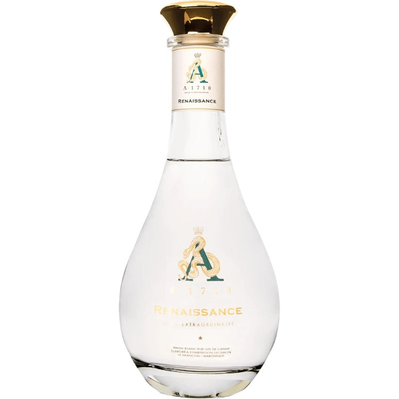 Bouteille de rhum blanc agricole A1710 cuvée Renaissance, Martinique, 70 cl