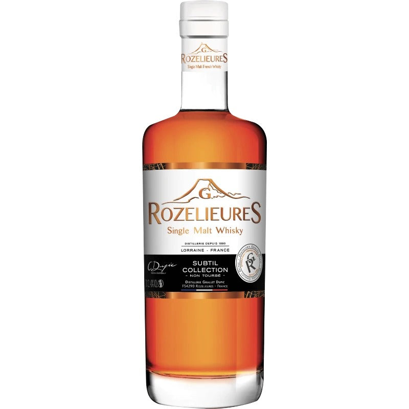 Bouteille de whisky français Rozelieures Subtil Collection