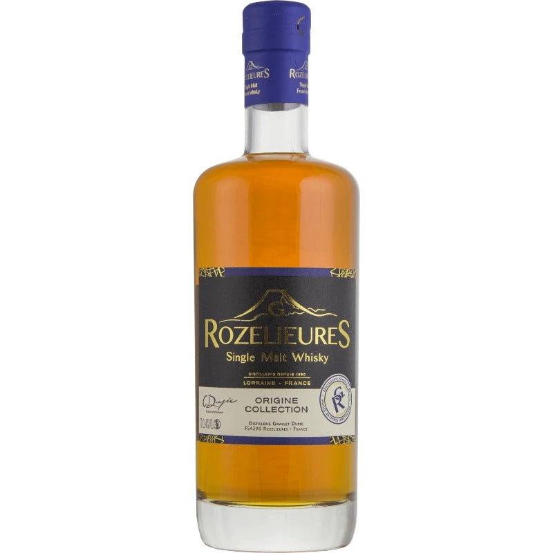 Bouteille de whisky français Rozelieures Origine Collection