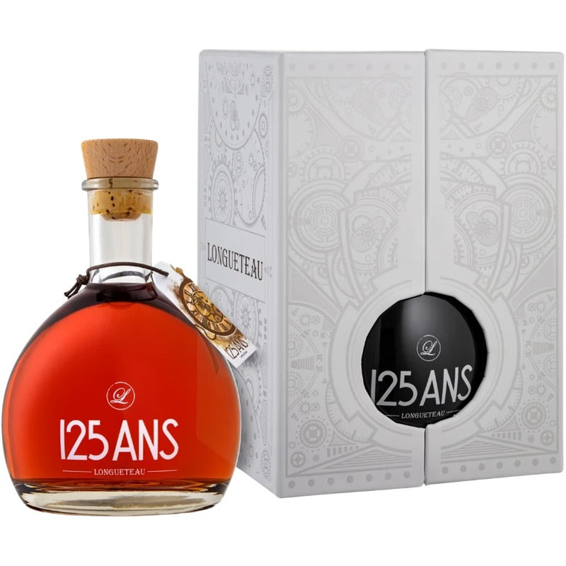 Bouteille de rhum vieux Longueteau Anniversaire 125 ans, Guadeloupe