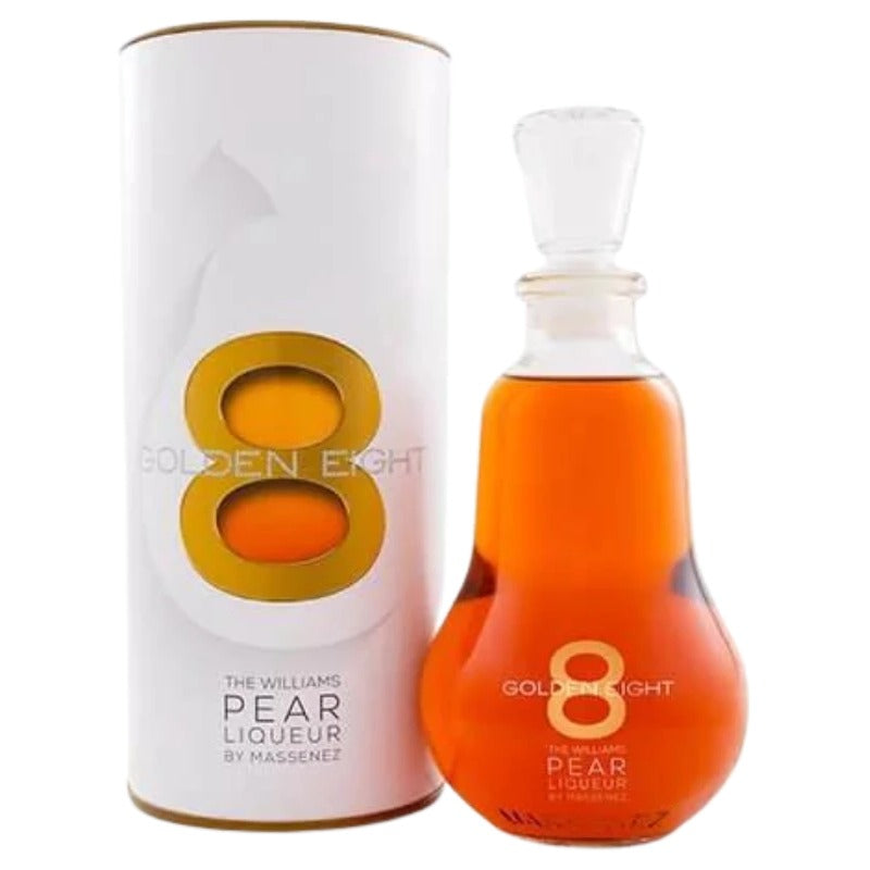 Bouteille de liqueur de poire Golden Eight