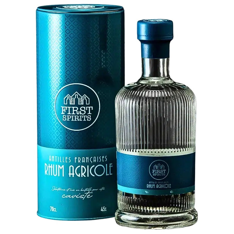 Bouteille de rhum agricole First Spirits, Antilles françaises