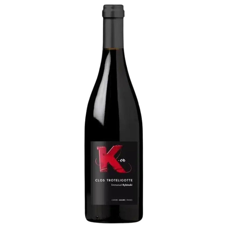 Bouteille du Clos Troteligotte cuvée K-Or, Cahors