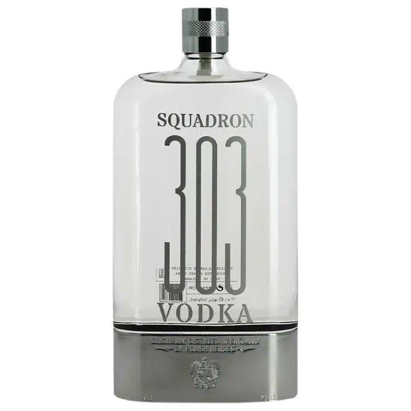 Bouteille de vodka Squadron 303