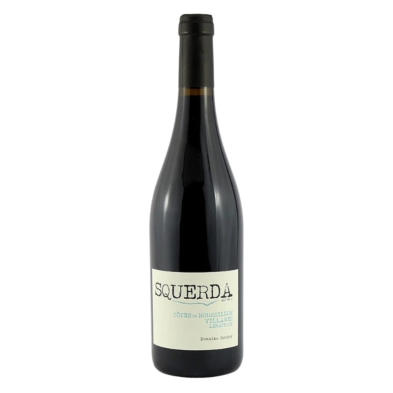 Bouteille du Domaine Semper cuvée Squerda, Côtes du Roussillon Villages