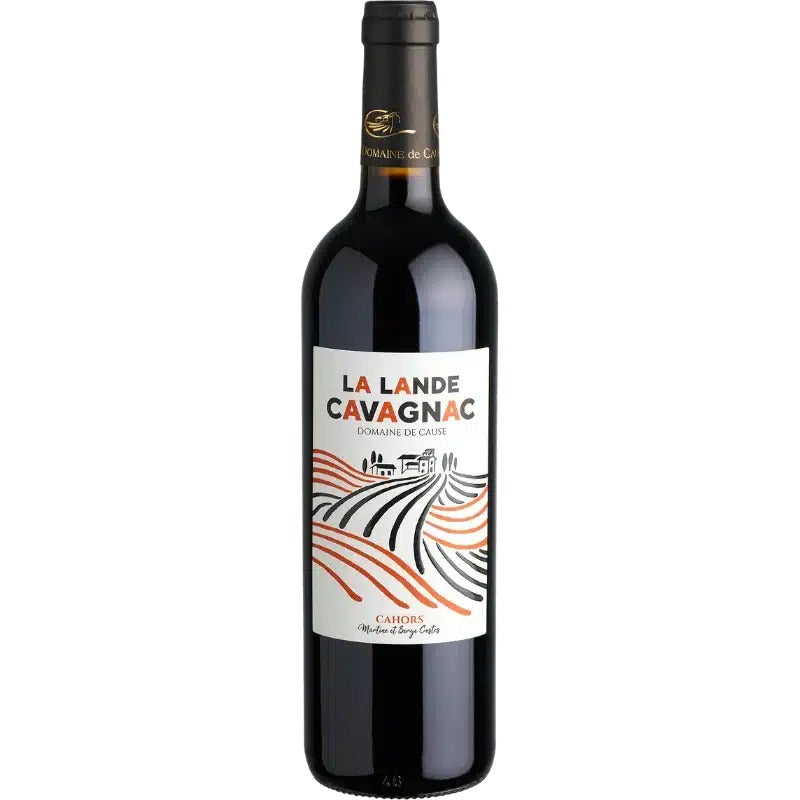 Bouteille du Domaine du Cause cuvée La Lande de Cavagnac, Cahors