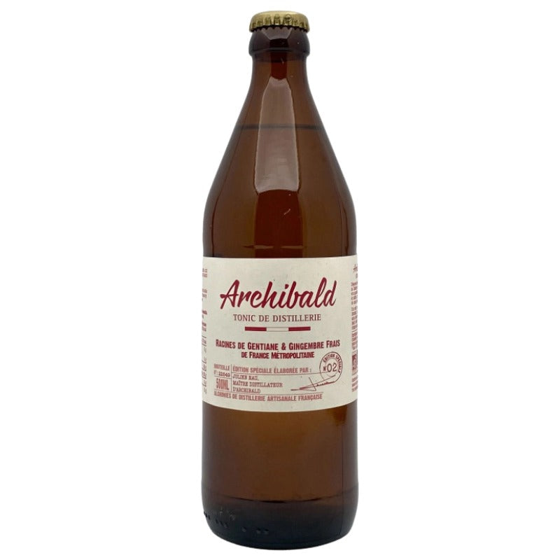 Bouteille de Tonic Archibald gentiane et gingembre frais, 50 cl