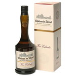 Bouteille et étui de Fine Calvados Château du Breuil