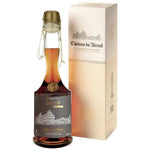Bouteille de calvados Château du Breuil Légende