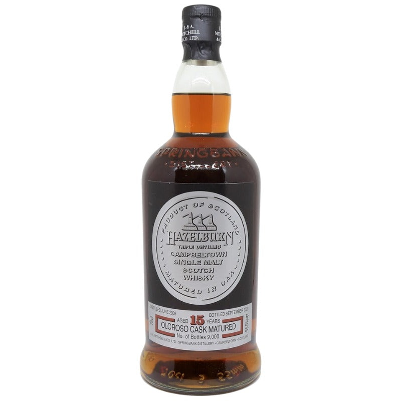 Bouteille de whisky Hazelburn 15 ans Oloroso Cask Matured, Campbeltown