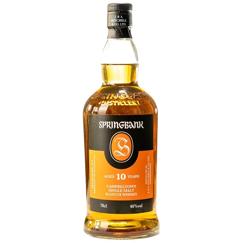 Bouteille de whisky écossais Springbank 10 ans, Campbeltown