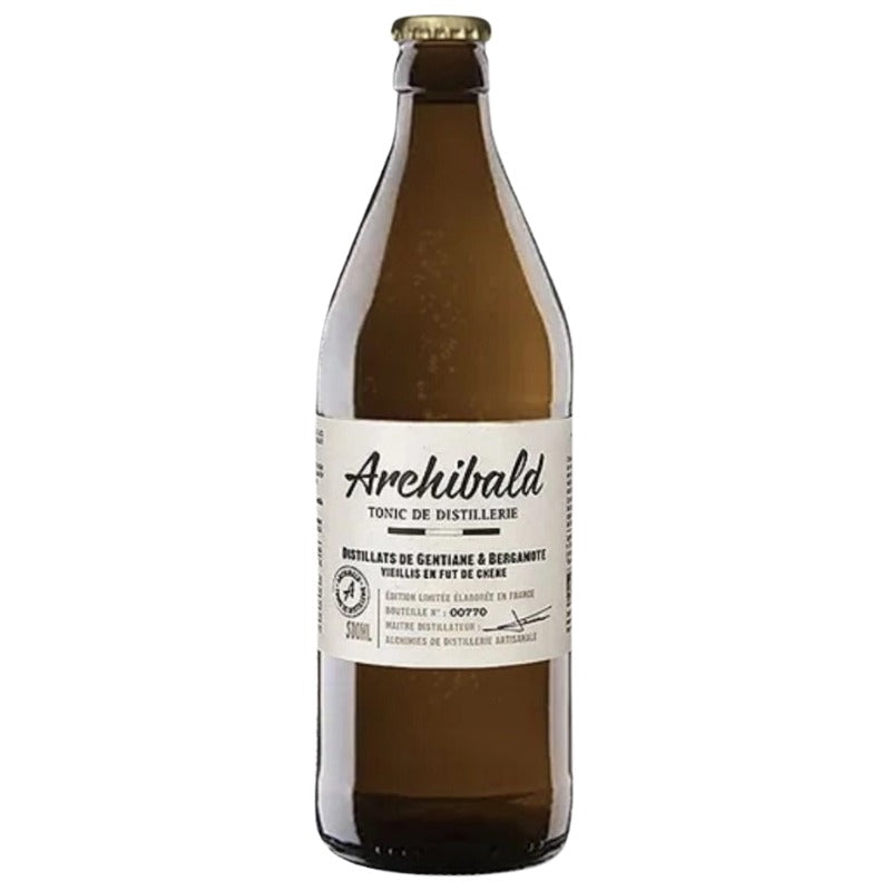 Bouteille de Tonic Archibald N°1 gentiane et bergamote, 50 cl