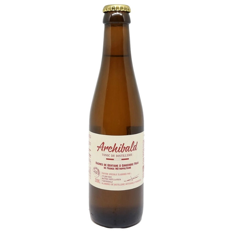 Bouteille de Tonic Archibald N°2 gentiane et gingembre, 20 cl