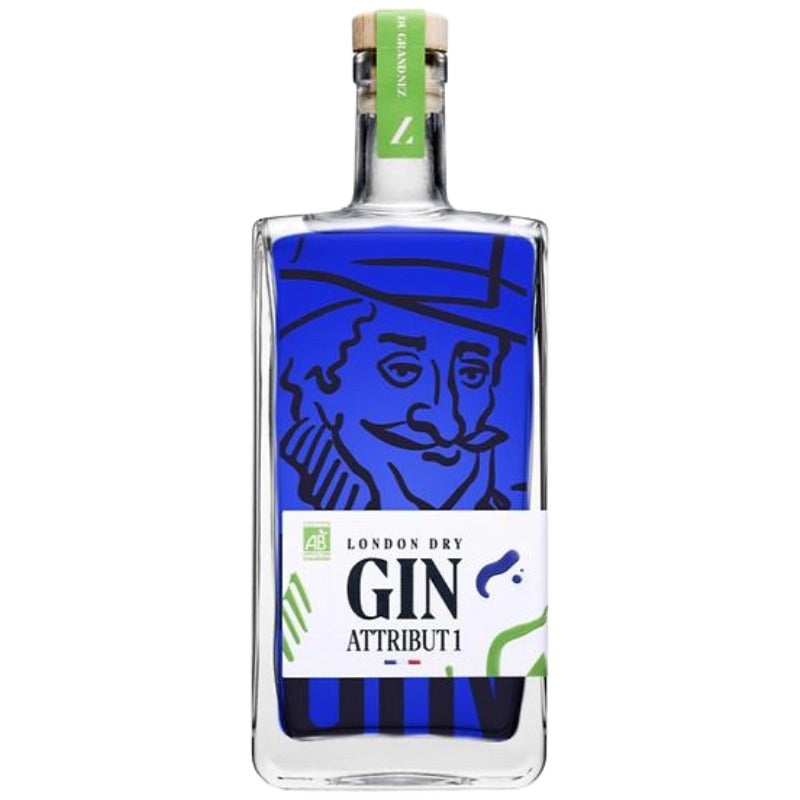 Bouteille de gin Attribut 1, Distillerie du Grand Nez