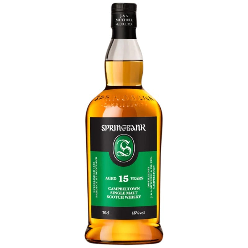 Bouteille de whisky écossais Springbank 15 ans, Campbeltown