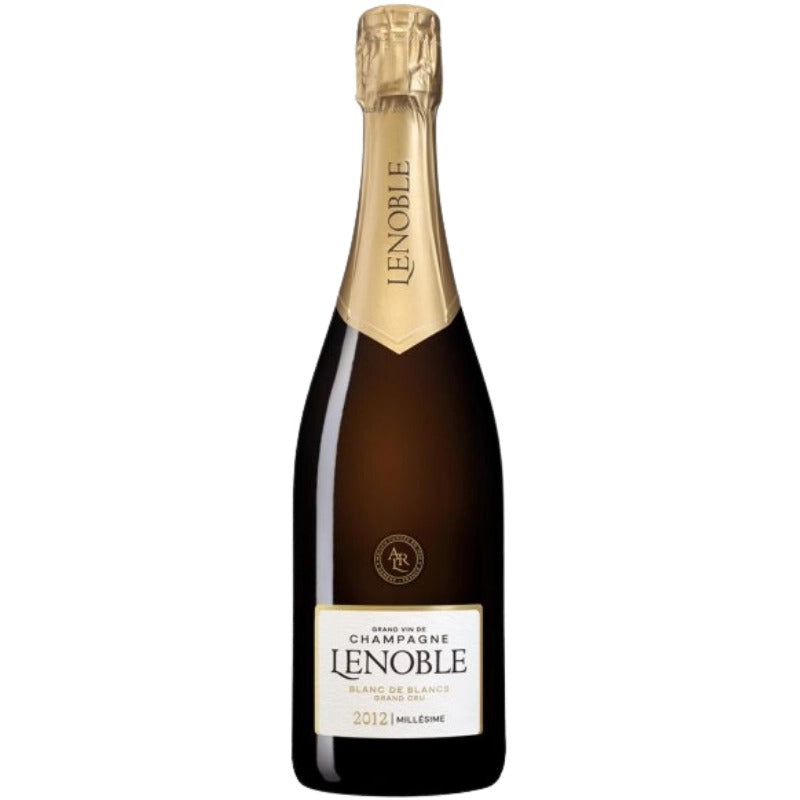 Bouteille de champagne Lenoble Blanc de Blancs Grand Cru millésime 2012
