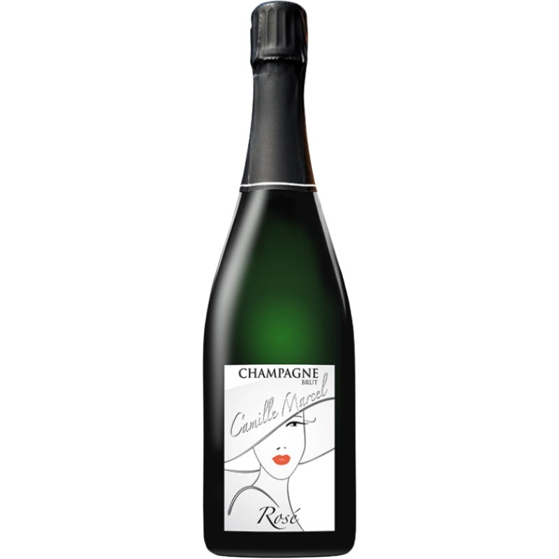 Bouteille de champagne Camille Marcel Brut Rosé