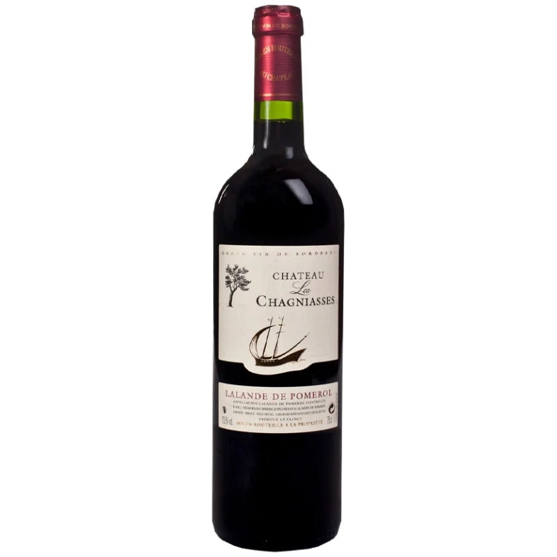 Bouteille du Château Les Chagniasses, Lalande-de-Pomerol