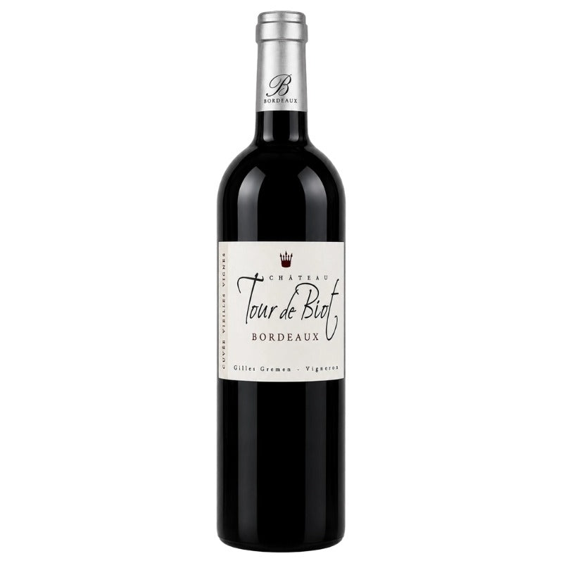Bouteille du Château Tour de Biot Vieilles Vignes, Bordeaux rouge