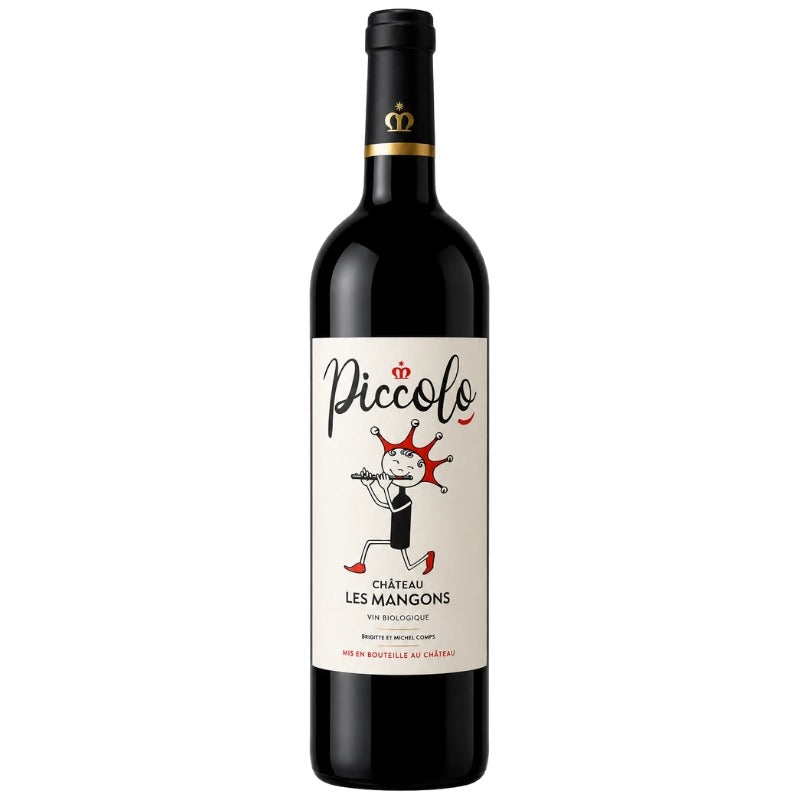 Bouteille du Château Les Mangons Piccolo, Sainte-Foy Côtes de Bordeaux
