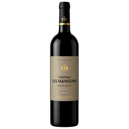 Bouteille du Château Les Mangons Chant Secret, Sainte-Foy Côtes de Bordeaux