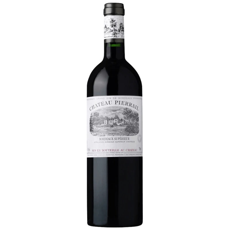 Bouteille du Château Pierrail cuvée Domaine, Bordeaux Supérieur
