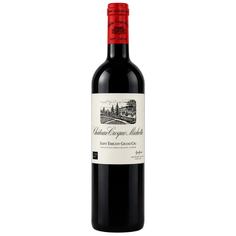 Bouteille du Château Croque-Michotte, Saint-Émilion Grand Cru