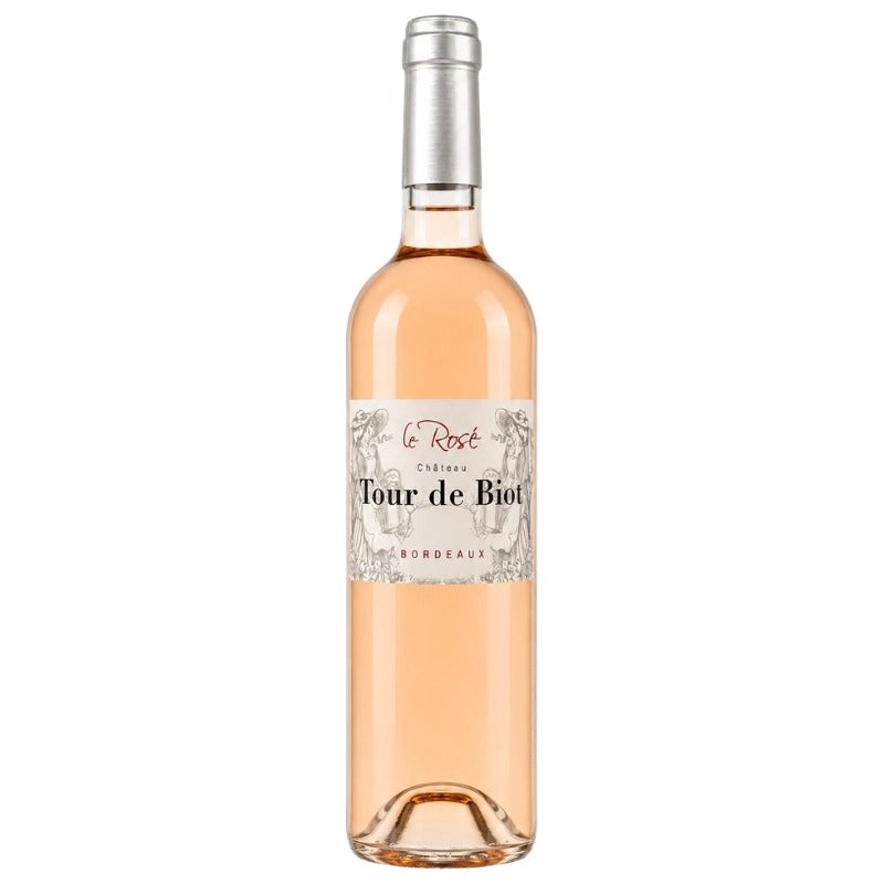 Bouteille du Château Tour de Biot rosé, Bordeaux