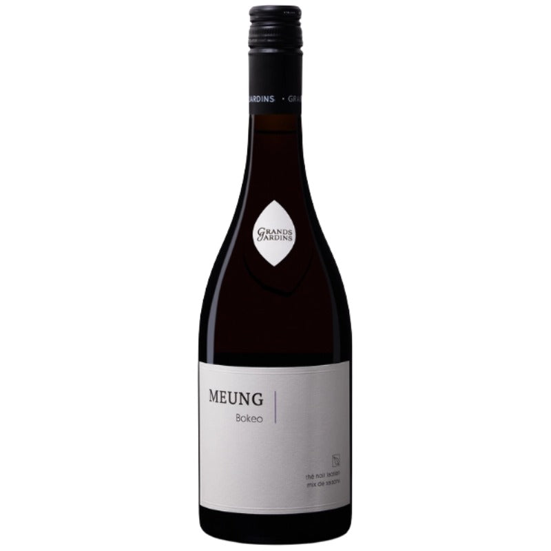 Bouteille de thé noir forestier laotien Meung, Bokeo Grands Jardins, 75 cl