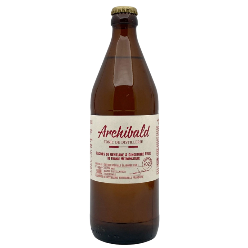 tonic archibald gentiane et gingembre frais 50 cl
